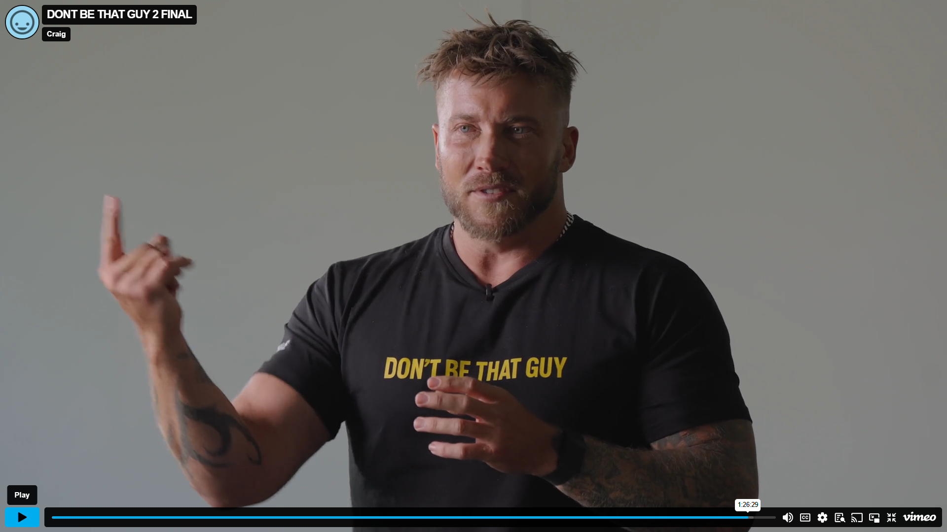 Video for empowering teenagers 